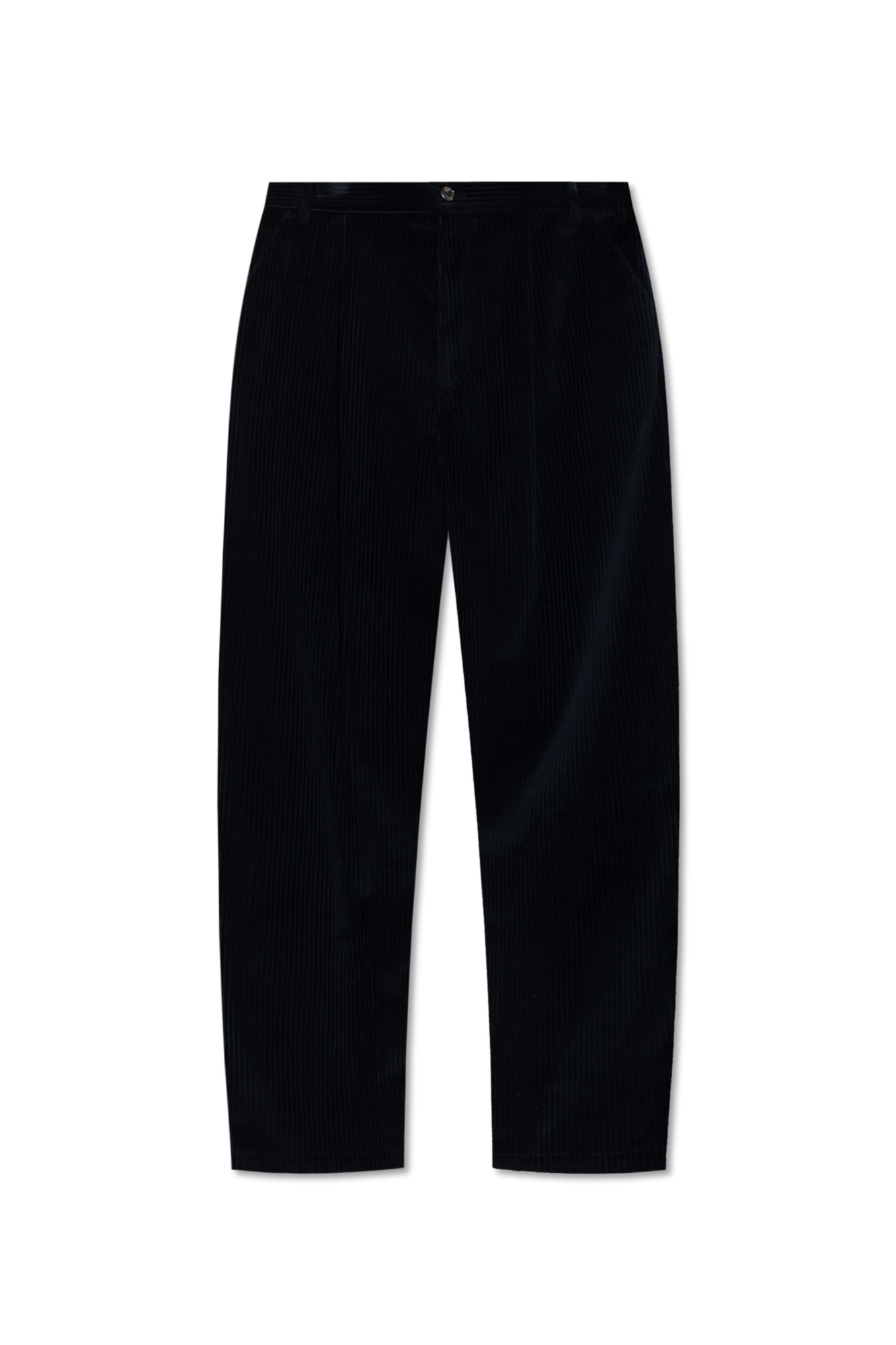 パンツ Moschino FW25 Moschino Corduroy Pants (252EA0320 5519 0103) Navy blue Corduroy trousers Moschino - Vitkac Italy